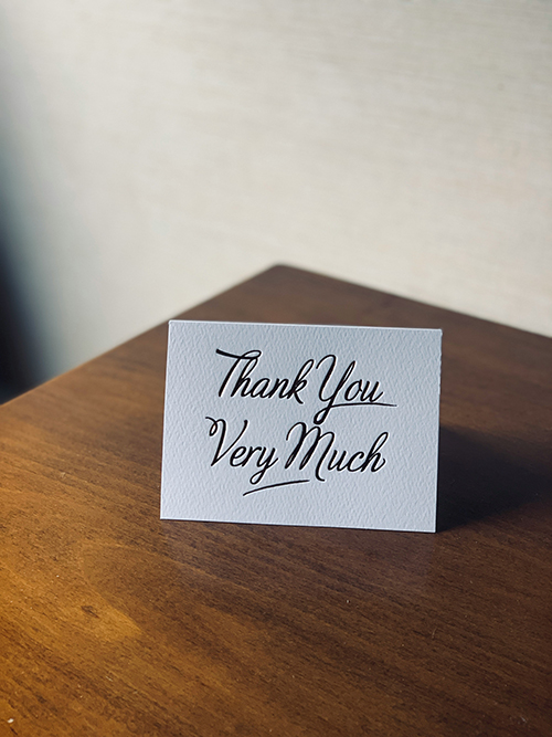 Thank You